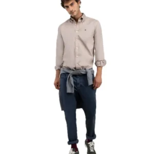 EL GANSO CAMISA HOMBRE 1050W250019 MARRON