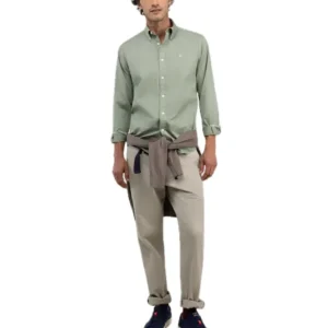 EL GANSO CAMISA HOMBRE 1050W250020 VERDE