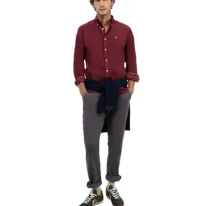 EL GANSO CAMISA HOMBRE 1050W250034 GRANATE