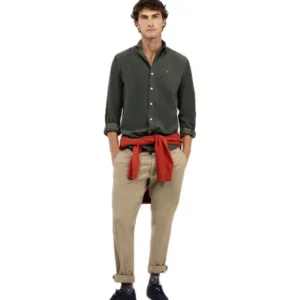 EL GANSO CAMISA HOMBRE 1050W250035 VERDE