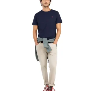 EL GANSO CAMISETA HOMBRE 1100W250040 MARINO