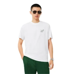 LACOSTE CAMISETA HOMBRE TH5948 00 001 BLANCO
