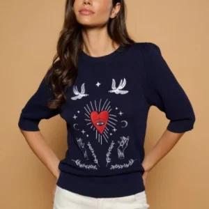 MINUETO JERSEY MUJER 261-038 MARINO