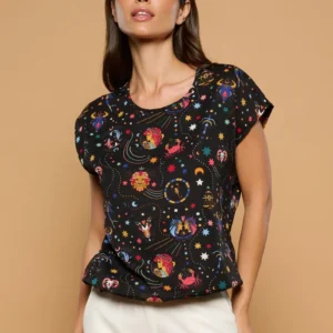 MINUETO TOP CHICA 261-142 ESTAMPADO