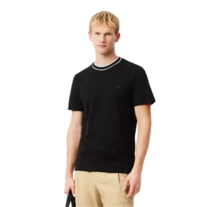 LACOSTE CAMISETA HOMBRE TH8174 00 031 NEGRO