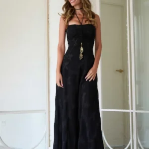 CAMALEONICA VESTIDO MUJER VESTIDO CUERVO NEGRO