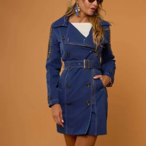 CAMALEONICA ABRIGO MUJER APHRA AZUL