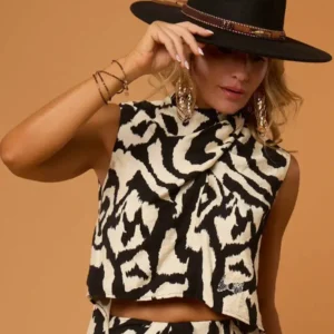 CAMALEONICA BLUSA MUJER AGATHA NEGRO