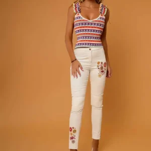 CAMALEONICA JERSEY MUJER LETITIA ROJO