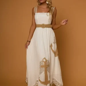 CAMALEONICA VESTIDO MUJER FISHER BLANCO