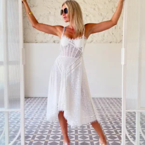 CAMALEONICA VESTIDO MUJER EDWARDS BLANCO