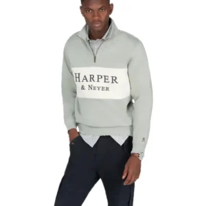 HARPER AND NEYER SUDADERA HOMBRE 404125011 KAKI
