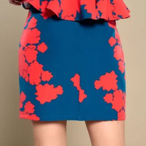 MINUETO FALDA MUJER 252-224 AZUL