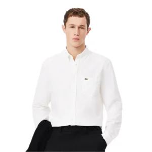 LACOSTE CAMISA HOMBRE CH1911 00 001 BLANCO