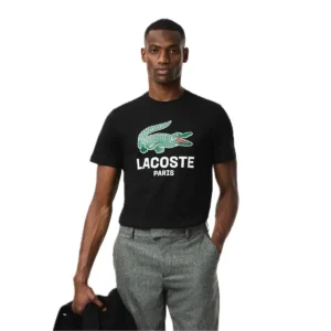 LACOSTE CAMISETA HOMBRE TH5634 00 031 NEGRO