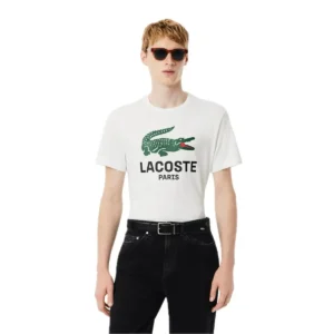LACOSTE CAMISETA HOMBRE TH5634 00 001 BLANCO