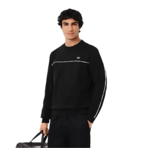 LACOSTE SUDADERA HOMBRE SH9818 00 031 NEGRO