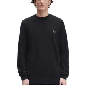FRED PERRY JERSEY HOMBRE K1309 102 NEGRO