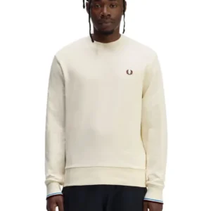 FRED PERRY SUDADERA HOMBRE M7535 Z46 CRUDO