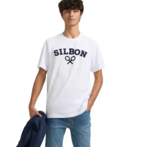 SILBON CAMISETA HOMBRE 124611 OI25 BLANCO