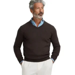 SILBON JERSEY HOMBRE 133587 MARRON