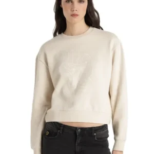 LOIS SUDADERA MUJER 464713452 503 BEIG