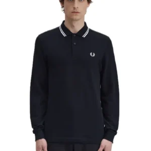 FRED PERRY POLO HOMBRE M3636 350 NEGRO