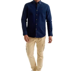WILLIOT CAMISA HOMBRE WiFW25HBCA007 MARINO